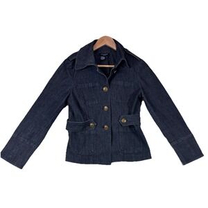 Sandro Sportswear Women's Denim Jacket - Black Wash - Small